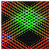 ギンガムチェック数々のカラー模様織物 ファブリック (クローズアップ)