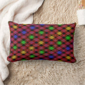 ギンガムチェック数々のカラー装飾用クッションルンバー ランバークッション (ブランケット)