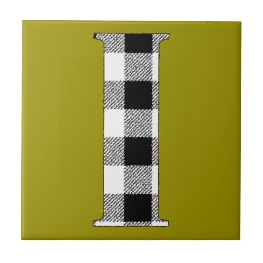ギンガムチェック1 タイル (正面)