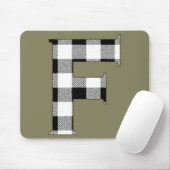 ギンガムチェックF マウスパッド (マウス)