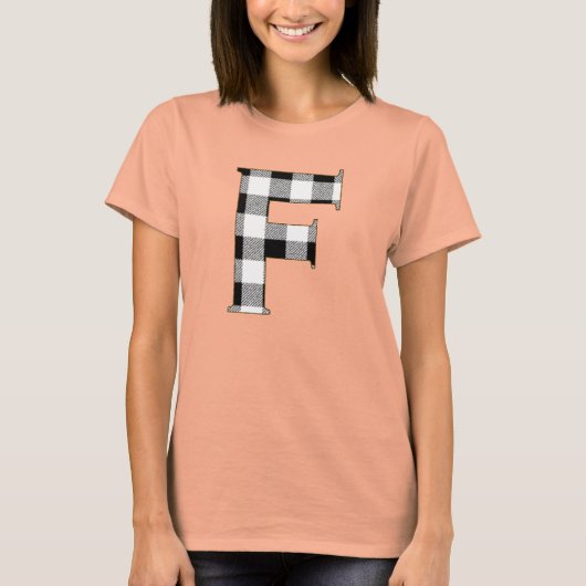 ギンガムチェックF Tシャツ (正面)