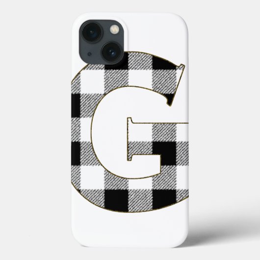 ギンガムチェックG Case-Mate iPhoneケース (裏面)