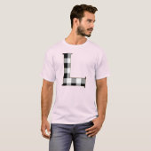 ギンガムチェックL Tシャツ (正面フル)