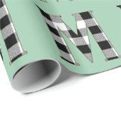 ギンガムチェックM ラッピングペーパー (ロールコーナー)