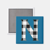 ギンガムチェックN マグネット (正面/裏面)