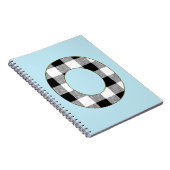 ギンガムチェックO ノートブック (右側)