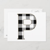 ギンガムチェックP ポストカード (正面/裏面)