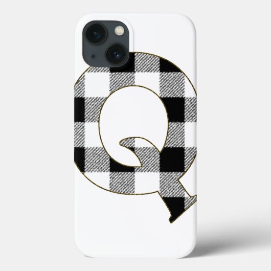 ギンガムチェックQ Case-Mate iPhoneケース (裏面)