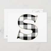 ギンガムチェックS ポストカード (正面/裏面)