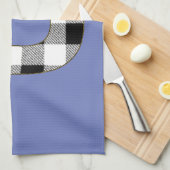 ギンガムチェックU キッチンタオル (四つ折り)