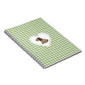 ギンガムドインハート ノートブック (右側)