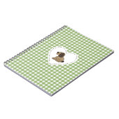 ギンガムドインハート ノートブック (左側)