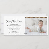 ギンガムドッグクリスマスホリデーカード シーズンカード (裏面)