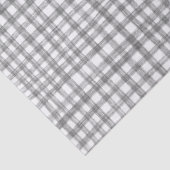 ギンガムハンドモダンドロー可愛い灰色名門私立校風の白 薄葉紙 (詳細)