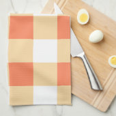 ギンガムパターン キッチンタオル (四つ折り)