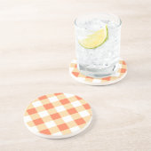 ギンガムパターン コースター (側面)