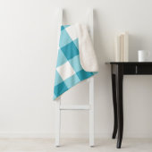 ギンガムパターン シェルパブランケット (インサイチュ)