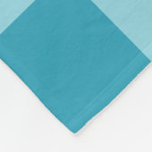 ギンガムパターン フリースブランケット (角)