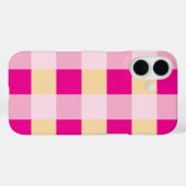 ギンガムパターン Case-Mate iPhoneケース (裏面 (横))