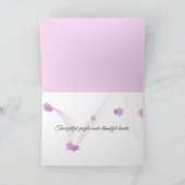 ギンガムパッチワークありがとう サンキューカード (内部)