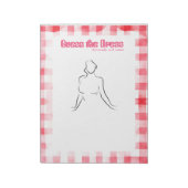 ギンガムブライド – 推測するドレスゲームのギンガム ノートパッド (回転)