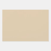 ギンガム – エレガントクリームラッピング紙シート ラッピングペーパーシート (正面3)