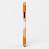 ギンガム – ダークアンドパステルオレンジフォンケース Case-Mate iPhoneケース (裏面/右)