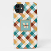 ギンガム – フェージング太陽カラーパレット – 電話ケース Case-Mate iPhoneケース (裏面)