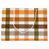ギンガム ラージペーパーバッグ (正面)