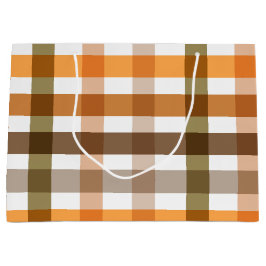 ギンガム ラージペーパーバッグ