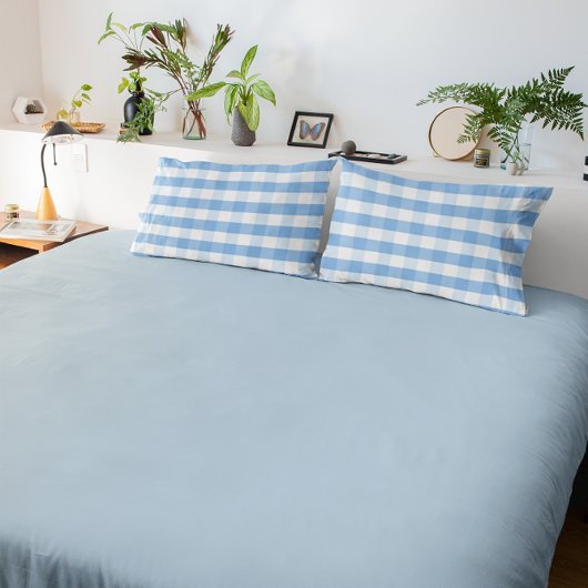 ギンガム 枕カバー