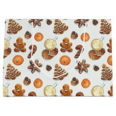 ギンガーブレッドのクリスマスの香り ラージペーパーバッグ (正面)