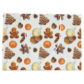 ギンガーブレッドのクリスマスの香り ラージペーパーバッグ (裏面)