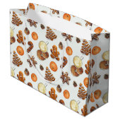 ギンガーブレッドのクリスマスの香り ラージペーパーバッグ (裏面アングル)