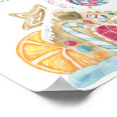 ギンガーブレッドの家 – 甘い混乱を推測 ポスター (角)