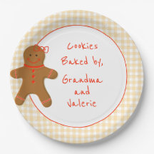 ギンガーブレッドガールギンガムチェックホームメイドベーカリー