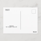 ギンガーブレッドコート ポストカード (裏面)