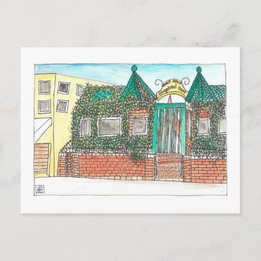 ギンガーブレッドコート ポストカード (正面)