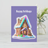 ギンガーブレッドハウスグリーティング シーズンカード (スタンド正面)