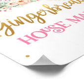 ギンガーブレッドハウスメイキングナツクラッカーバレリーナガール ポスター (角)