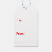 ギンガーブレッドボーイギフトラベル ギフトタグ (裏面)