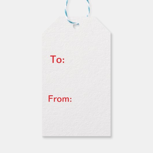 ギンガーブレッドボーイギフトラベル ギフトタグ (裏面)