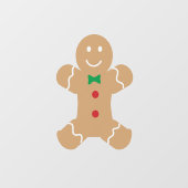 ギンガーブレッドボーイ(大) ウィンドウサイン (シート)