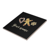 ギンガーブレッドマンの愛 タイル (側面)