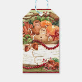 ギンガ初期のーブレッドバスケットギフトラベル ギフトタグ (正面)