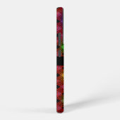 ギンガ市松模様にム数々のの模様名前をカスタムする SAMSUNG GALAXYケース (右側面)