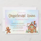 ギンガ飾パンパーティの招待状 招待状 (正面)