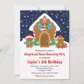 ギンガ飾ーパンの誕生日パーティー海軍と赤 招待状 (正面)