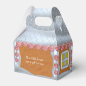 ギンガ飾ーブレッドパーティークリスマスハウス フェイバーボックス (裏面サイド)