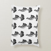 ギンコリーフリノプリントアクセント枕 アクセントクッション (裏面(縦))